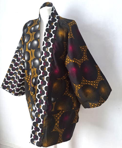 Purple and Black Orbs Jacket - Image 3