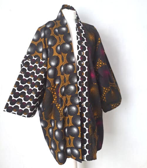 Purple and Black Orbs Jacket - Image 4